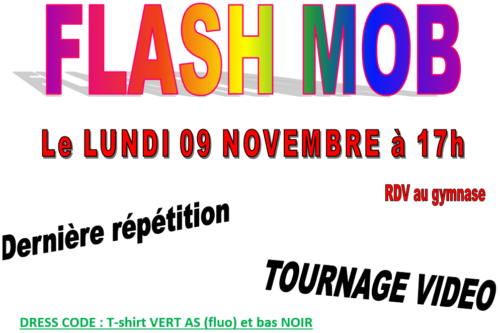 Rencontre flash mob